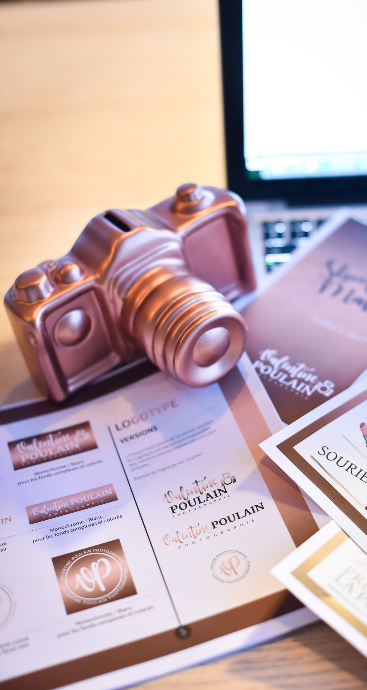 Tendances et inspirations logo Valentine Poulain