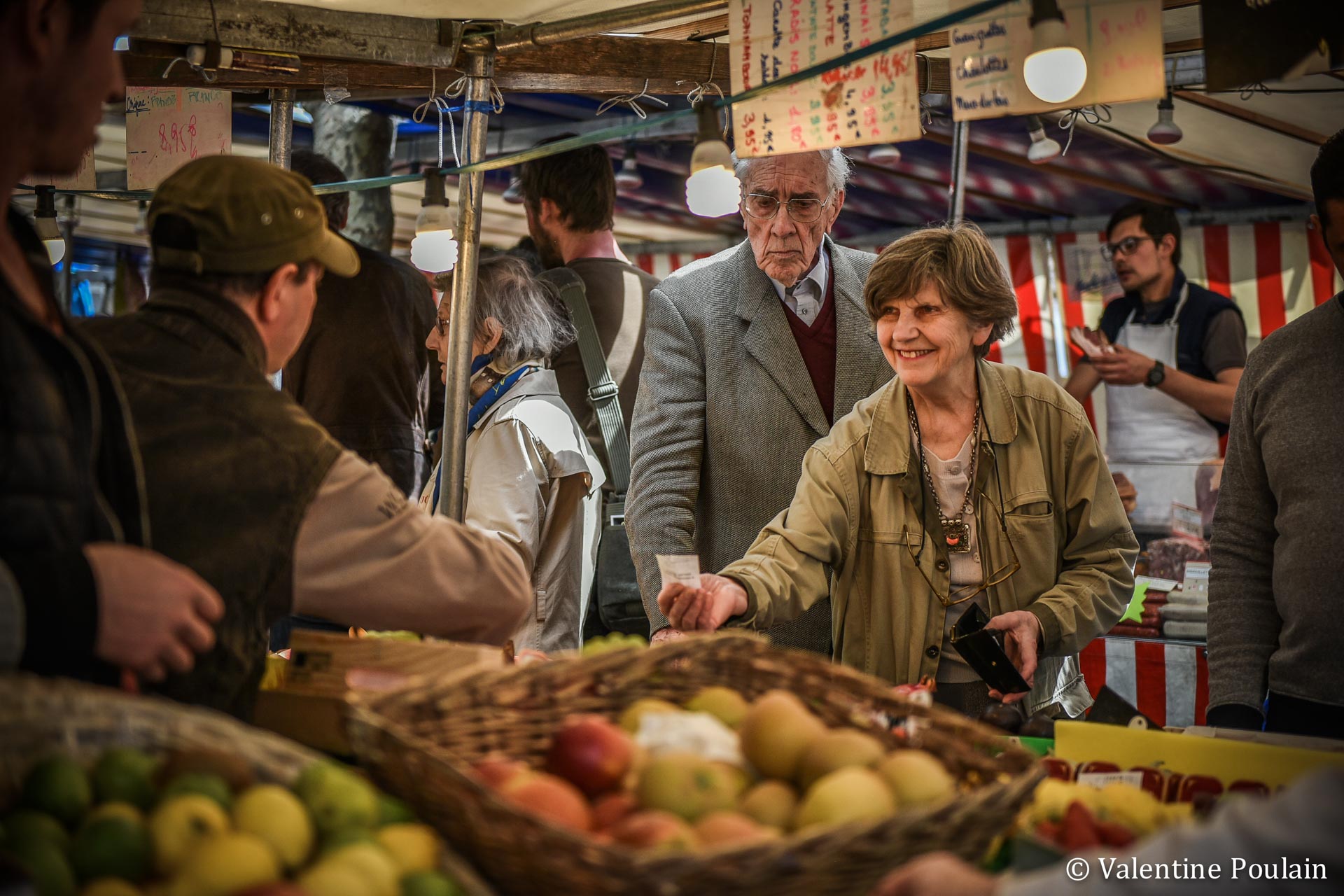 Paris photo marché primeurs - Valentine Poulain