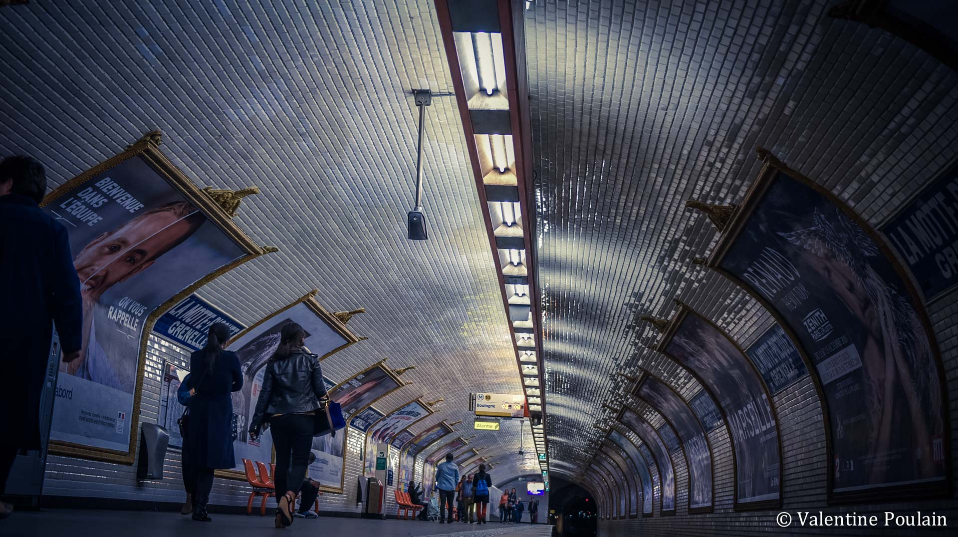 Paris photo métro - Valentine Poulain
