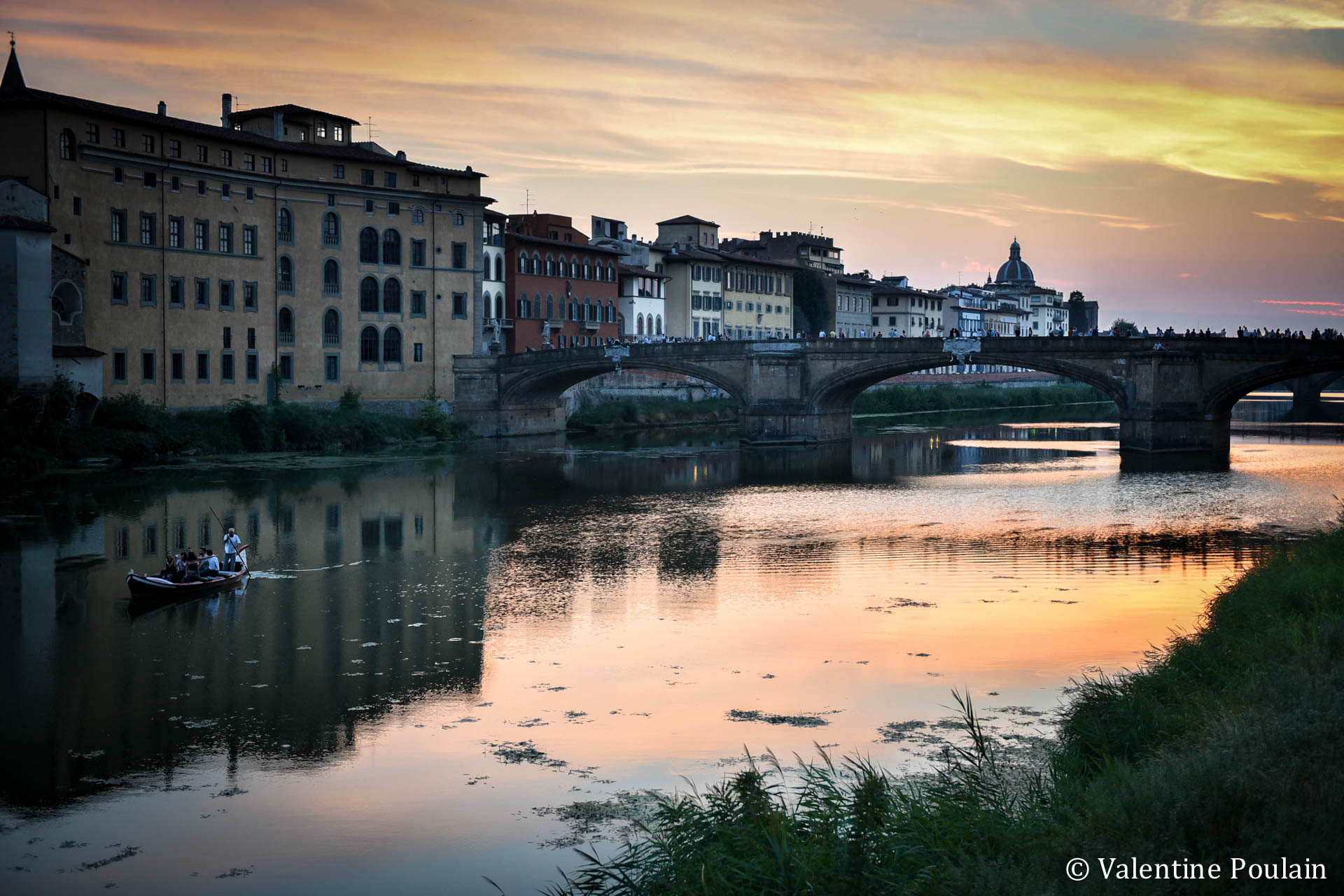 Toscane Florence barque - Valentine Poulain