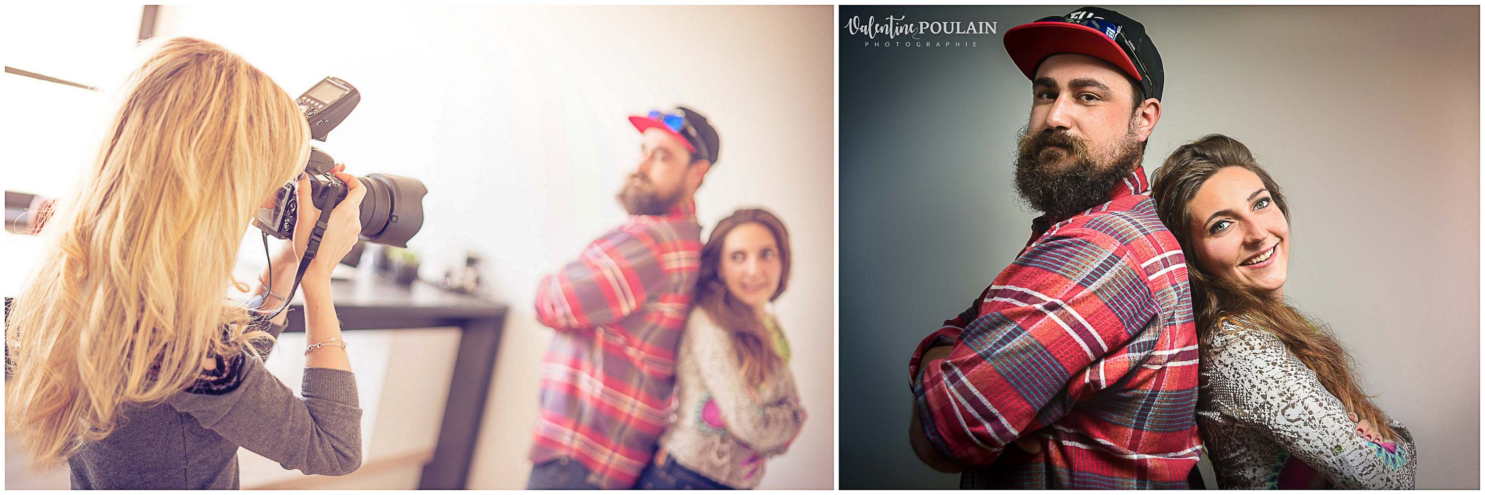 Shooting studio making of - Valentine Poulain