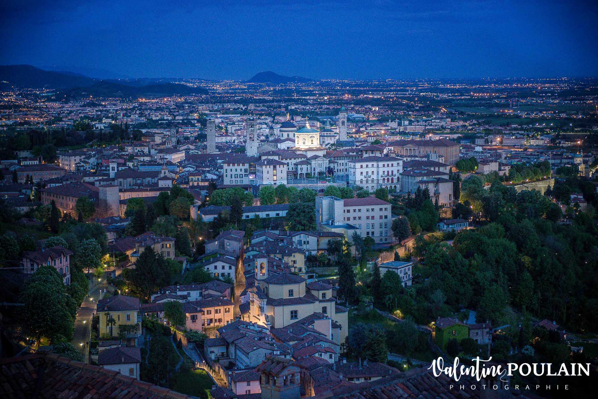 Nuit Bergame Italie - Valentine Poulain