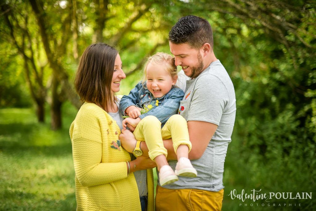 Famille jaune couleurs