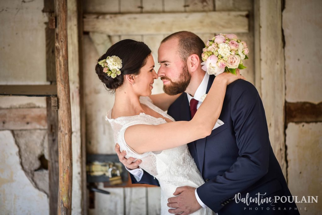 Mariage bohème couple