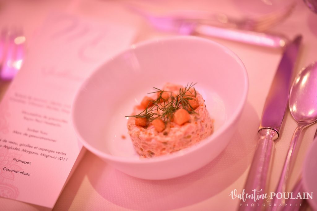 Mariage bohème plat entrée