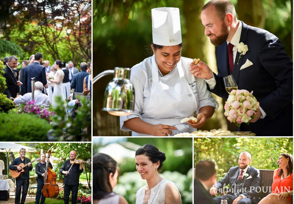 Mariage bohème vin d'honneur