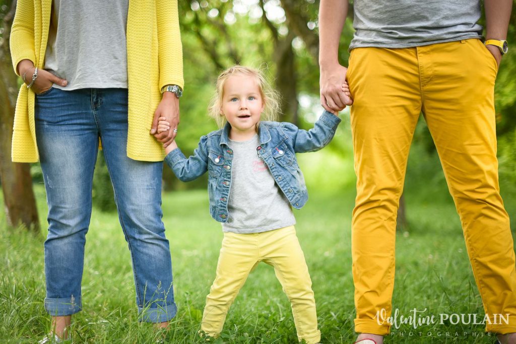 Thème jaune - Shooting Famille 