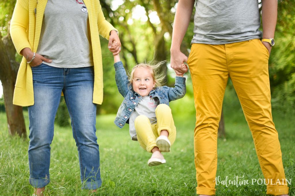 Thème jaune - Shooting Famille 