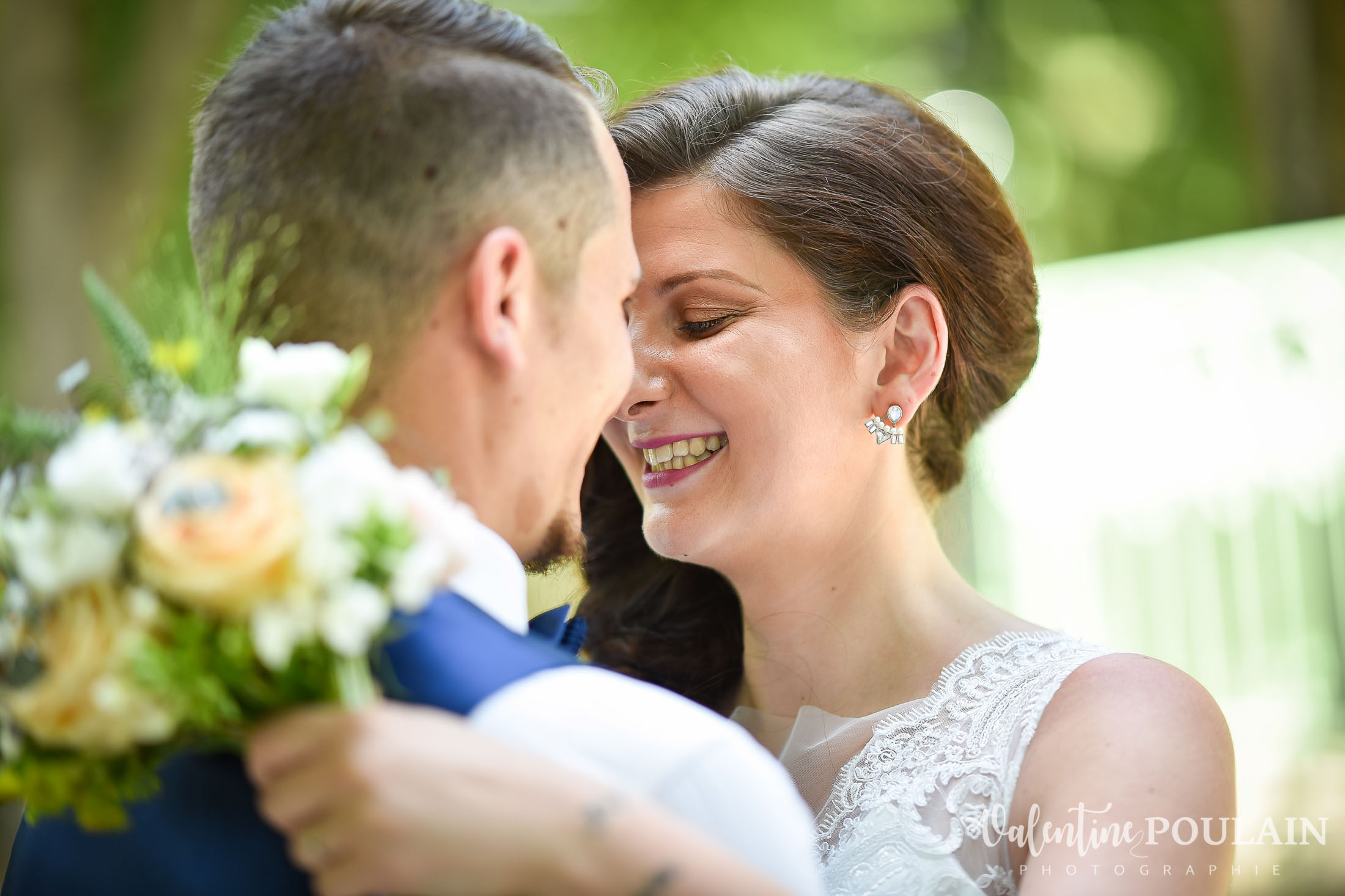 Mariage champêtre cérémonie laïque extérieurefirst look