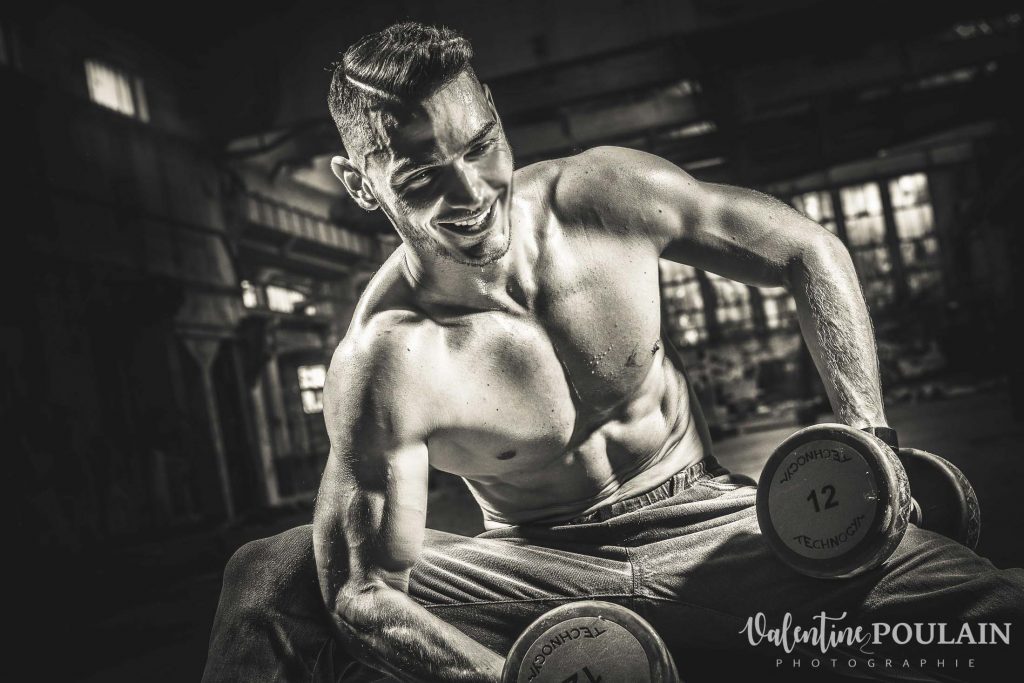 Shooting fitness rires - Valentine Poulain