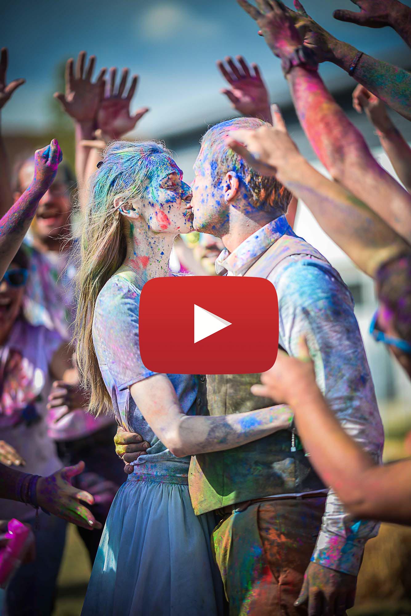 Vidéo blog Valentine Poulain shooting trash the dress Holi