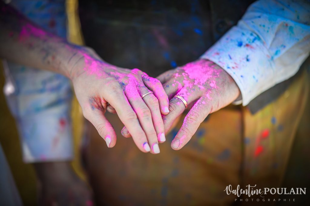 Shooting Trash the dress Holi mains