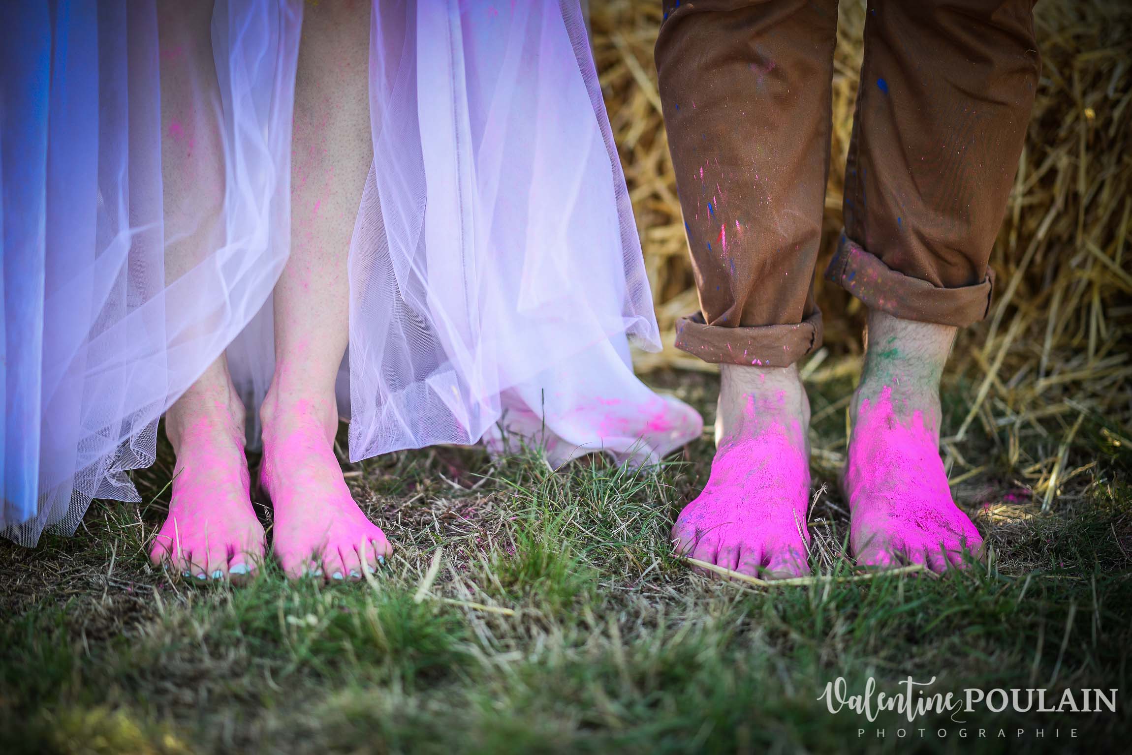 Shooting Trash the dress Holi pieds
