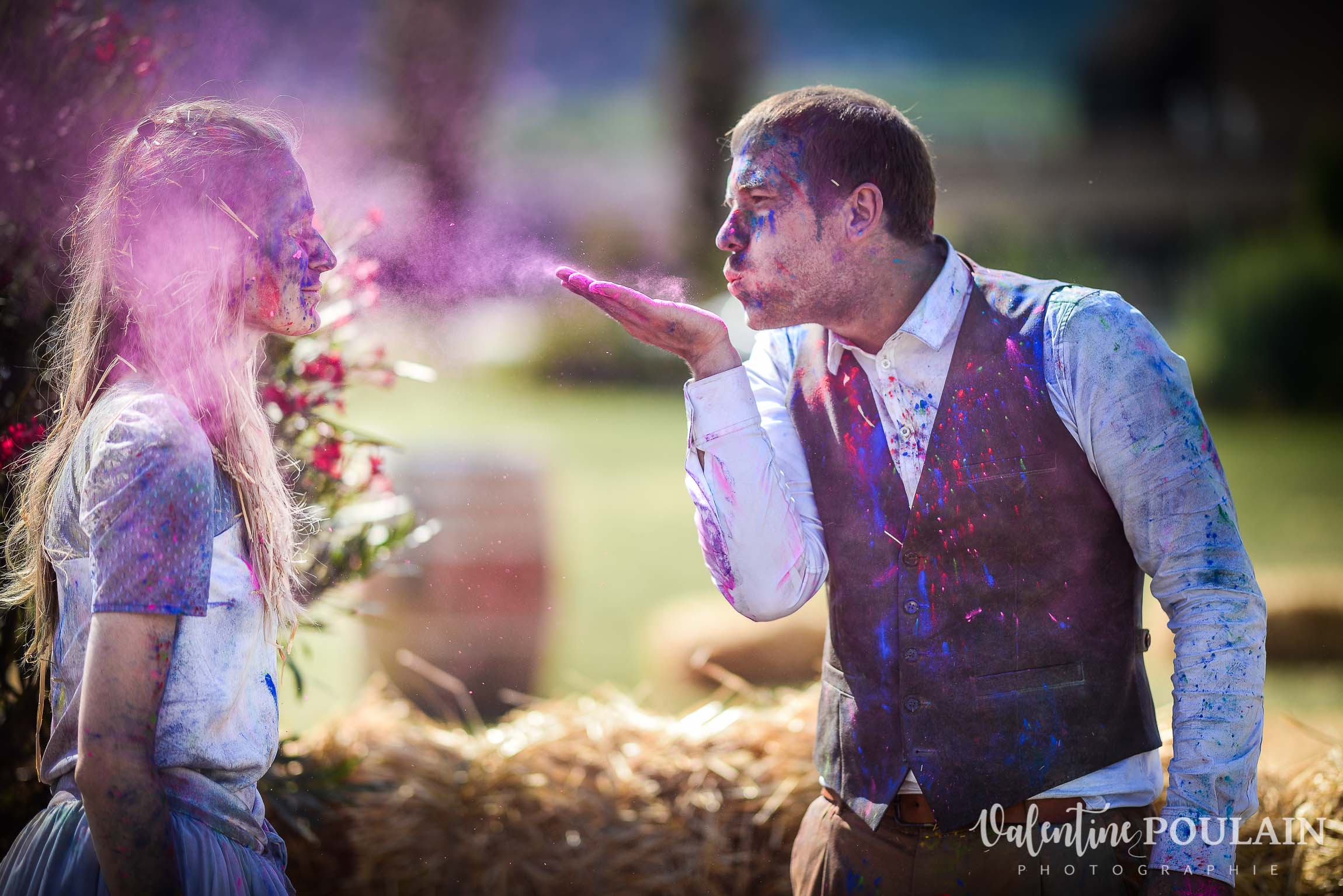 Shooting Trash the dress Holi souffle