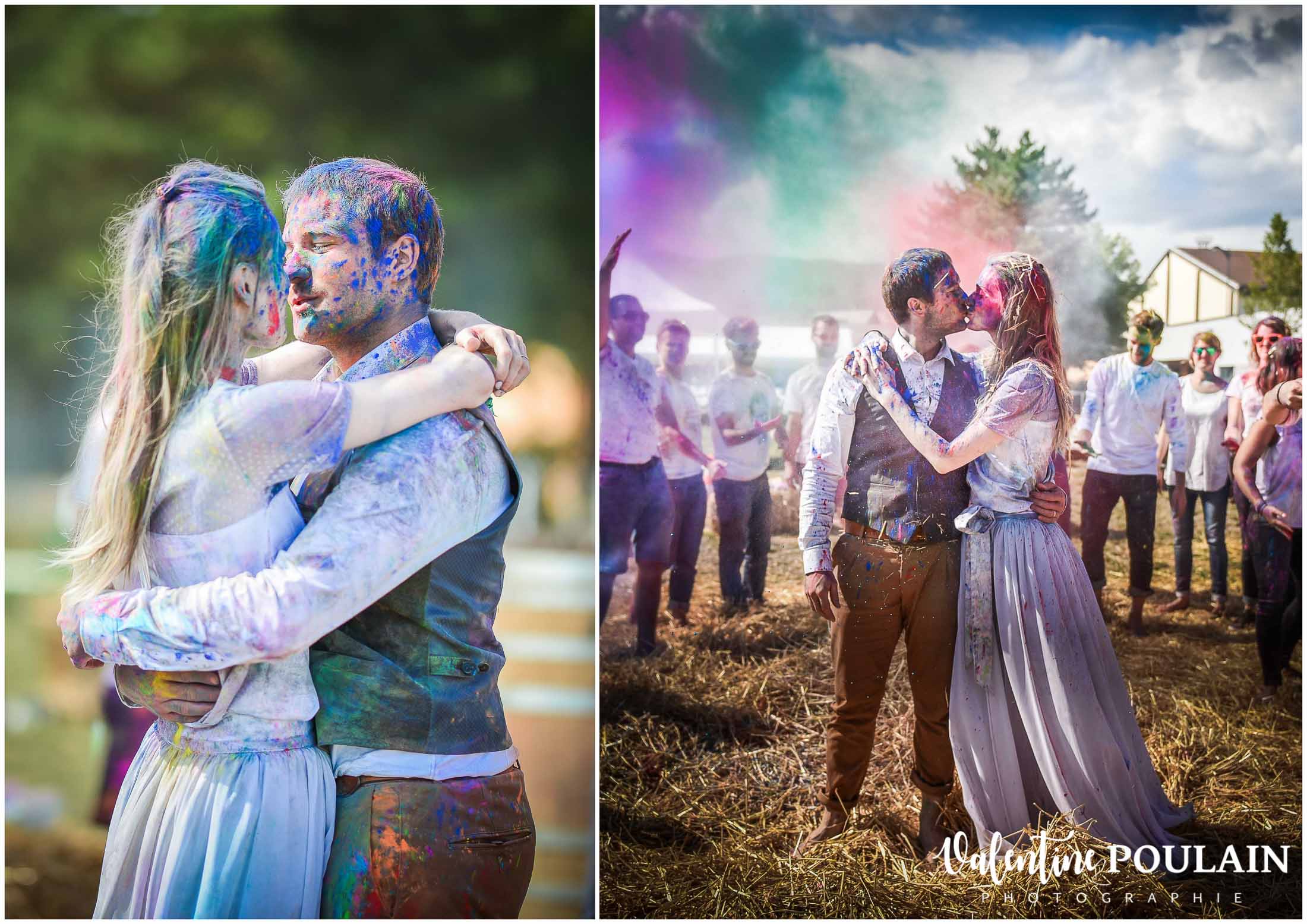Shooting Trash the dress Holi câlins