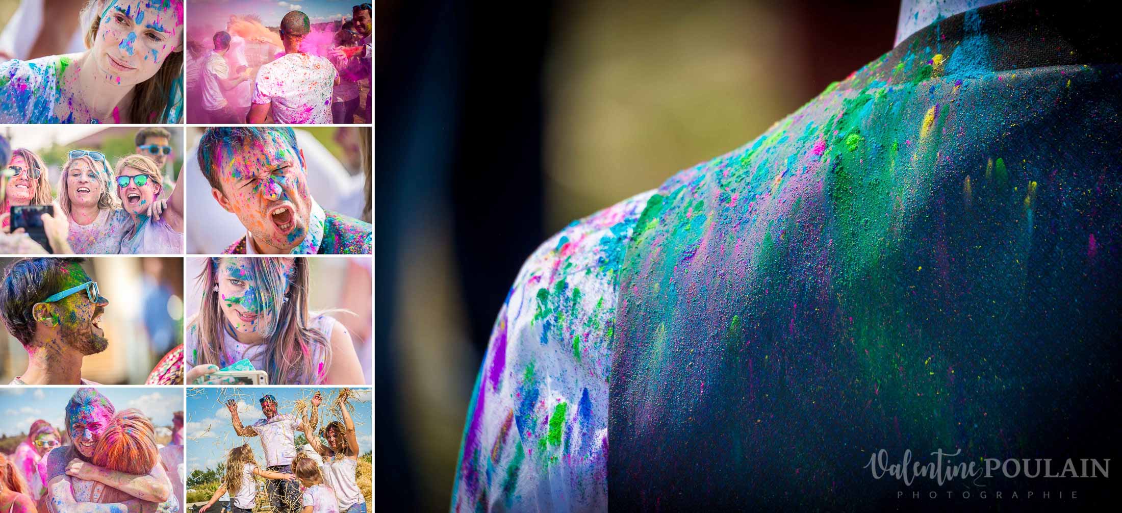 Shooting Trash the dress Holi reportage
