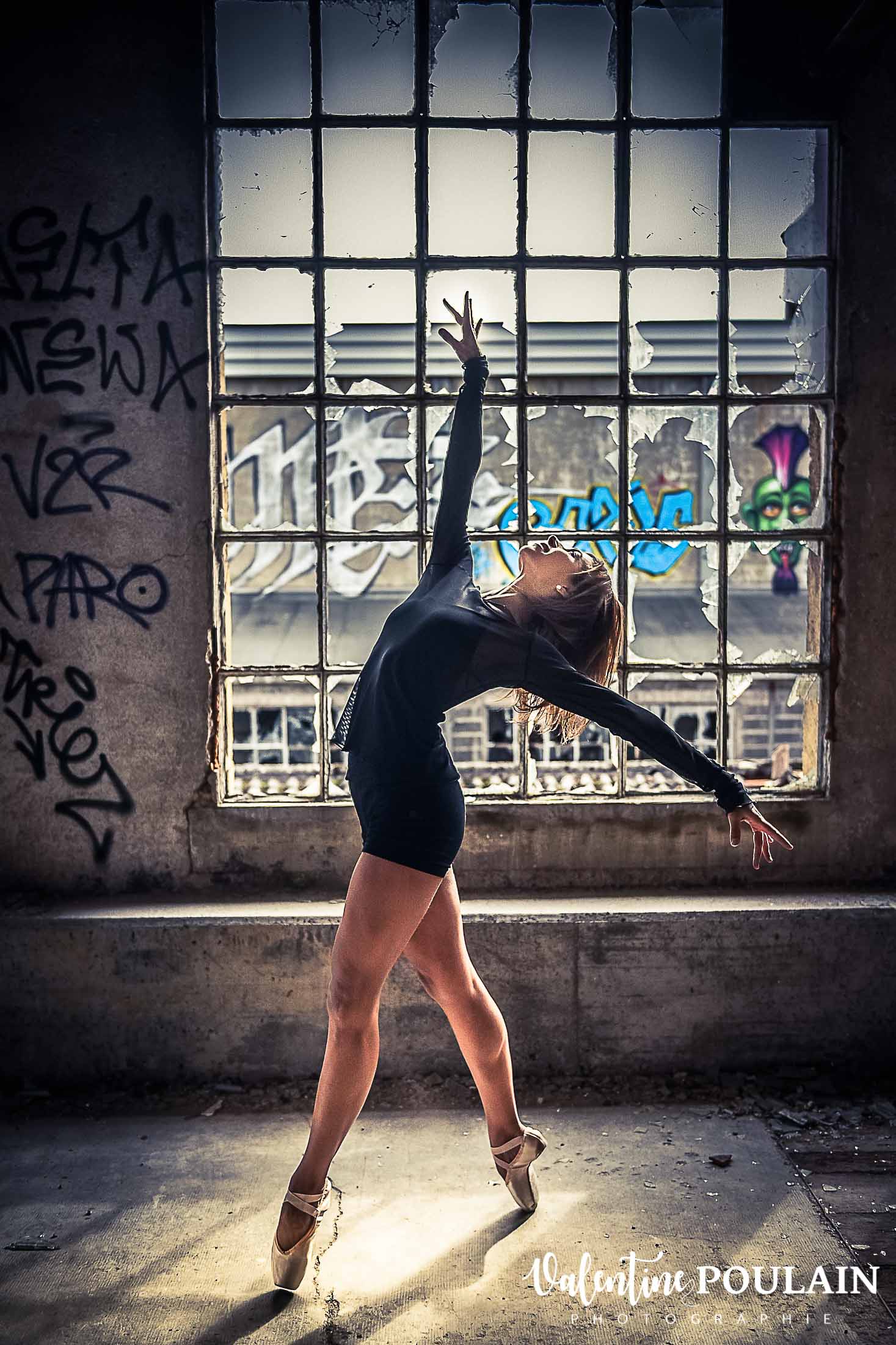 Shooting danseuse classique Justine naturelle