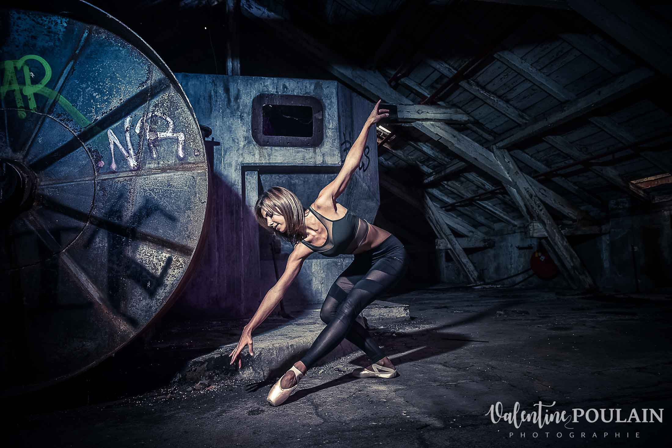 Shooting danseuse classique Justine profil