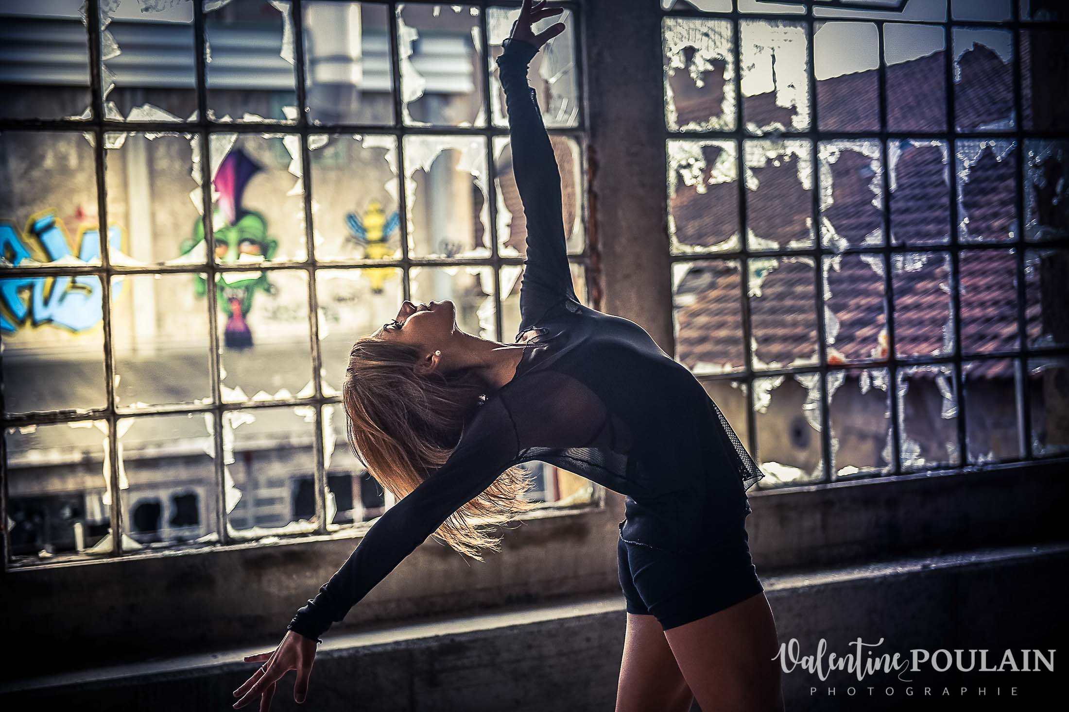 Shooting danseuse classique Justine souplesse