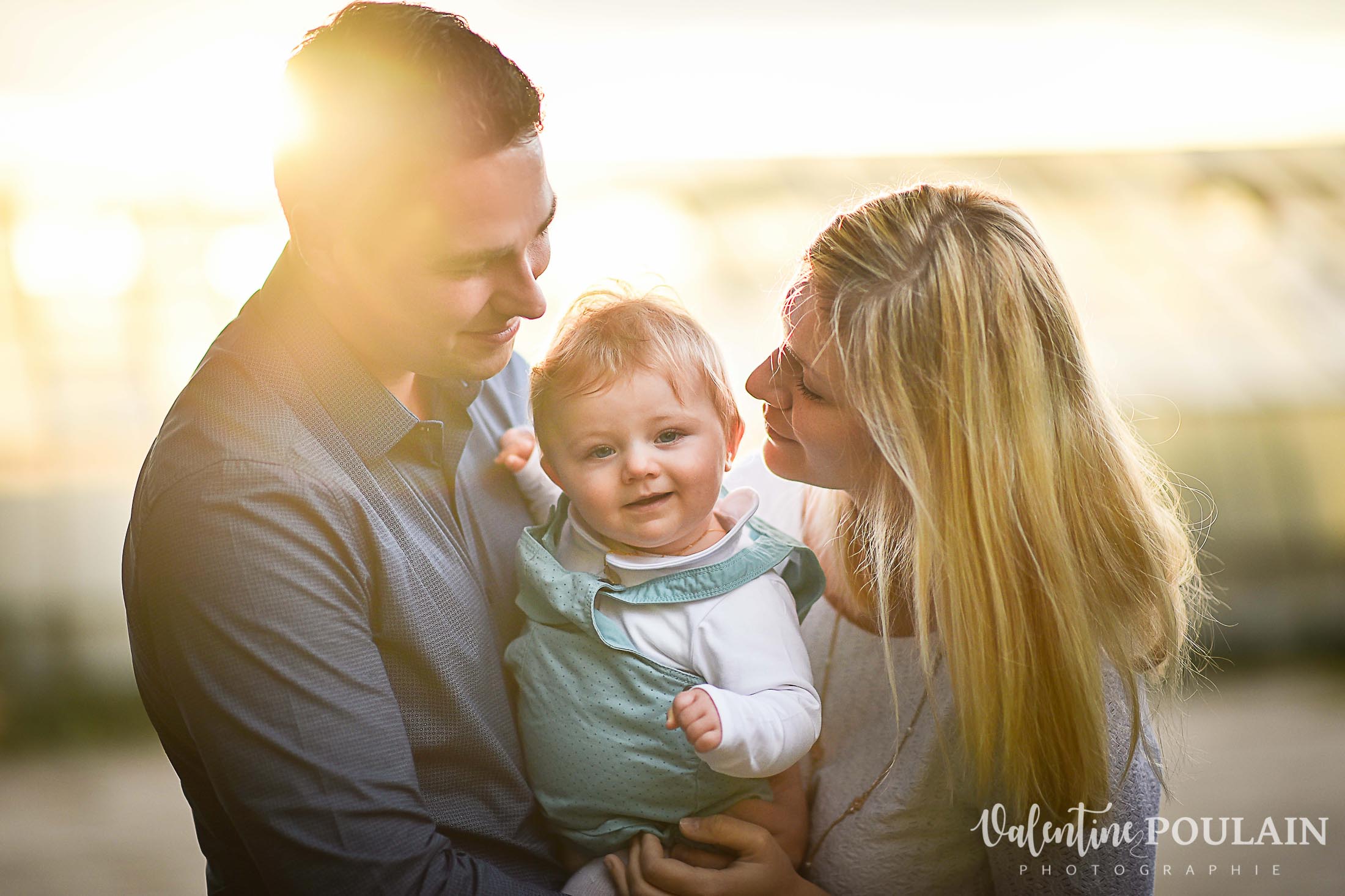 Shooting famille automne lumière - Valentine Poulain