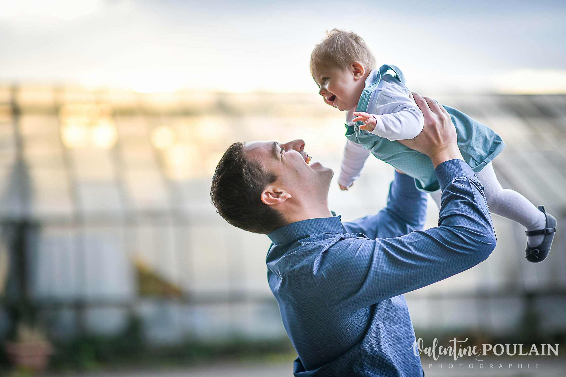 Shooting famille automne papa - Valentine Poulain
