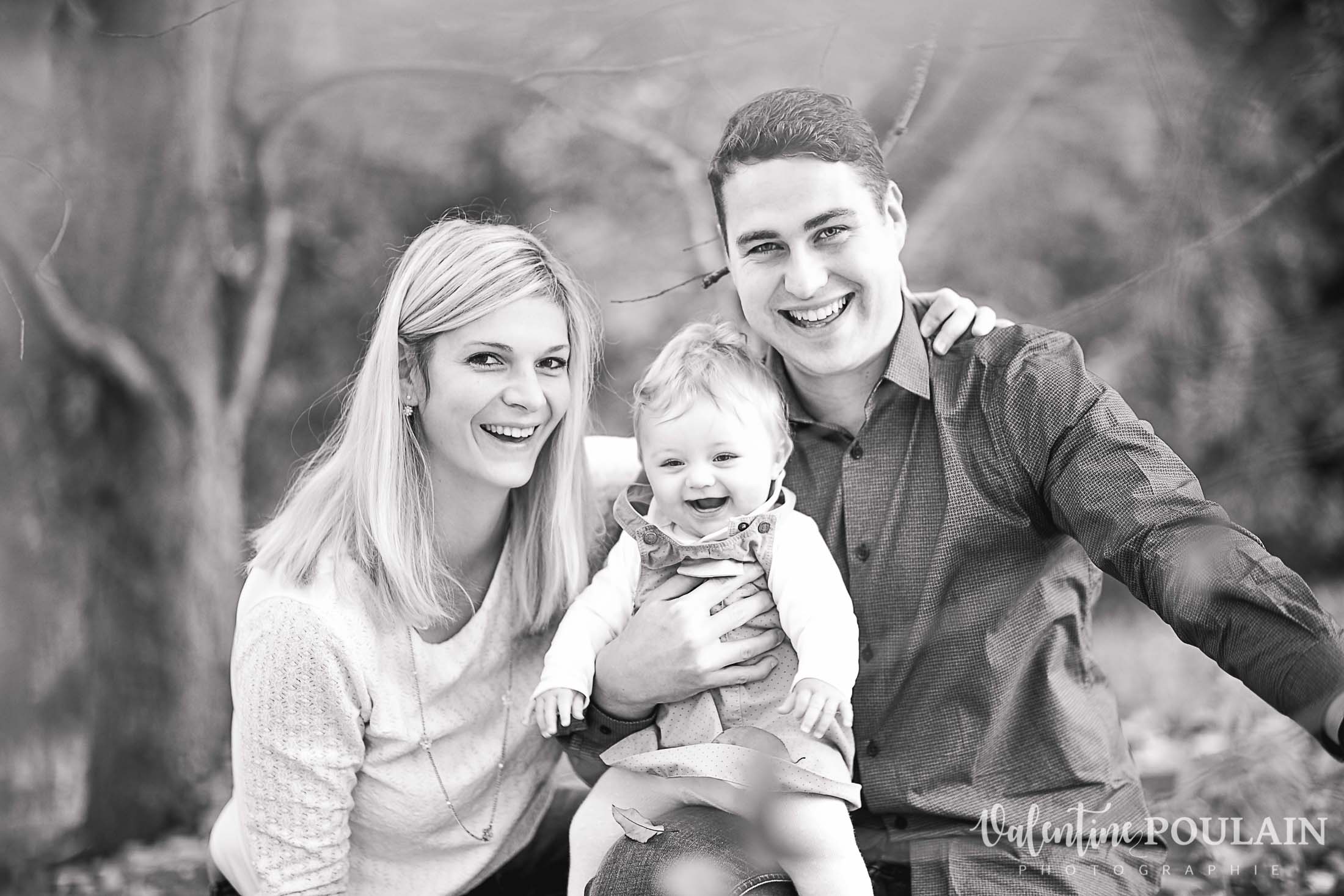 Shooting famille automne trio - Valentine Poulain