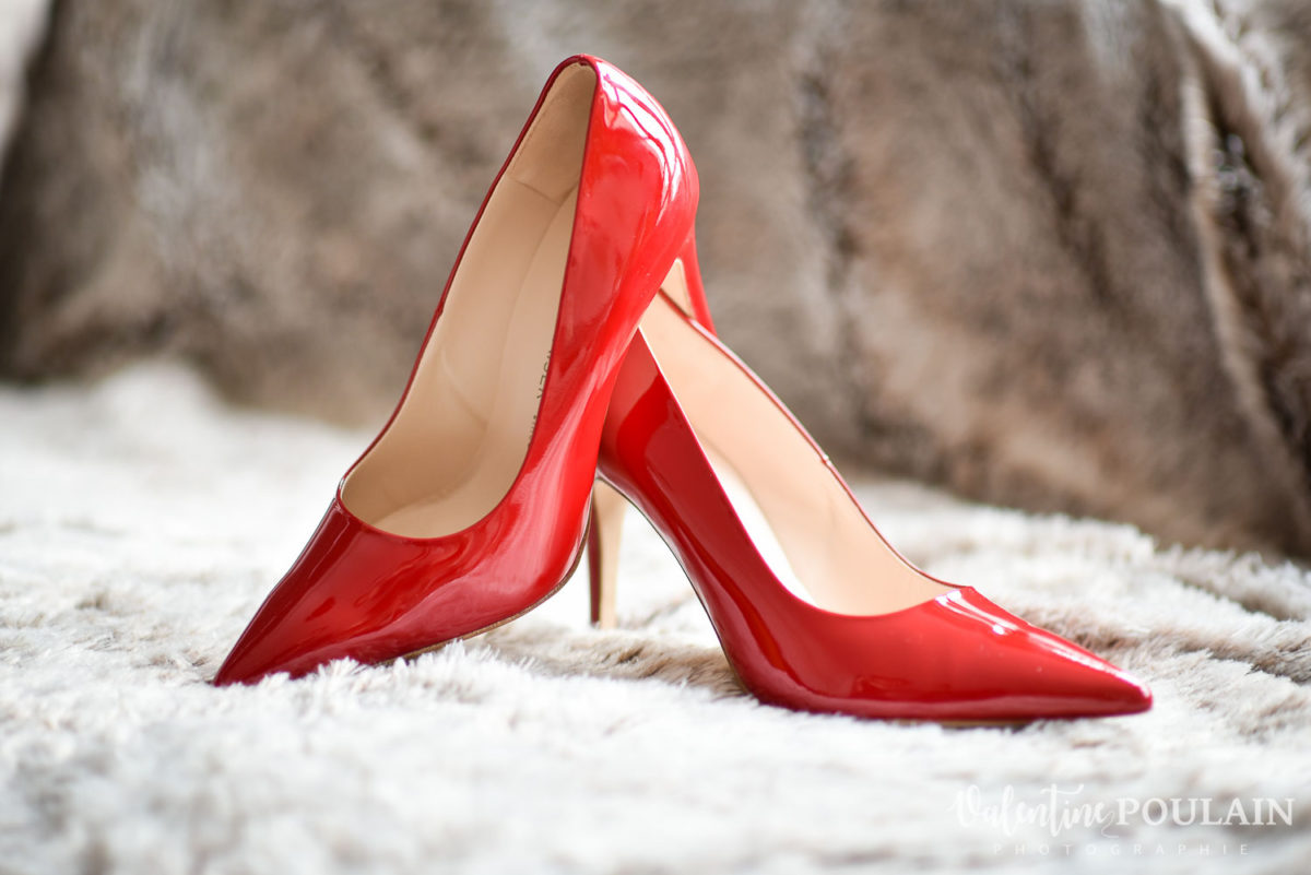 Shooting boudoir chaussures