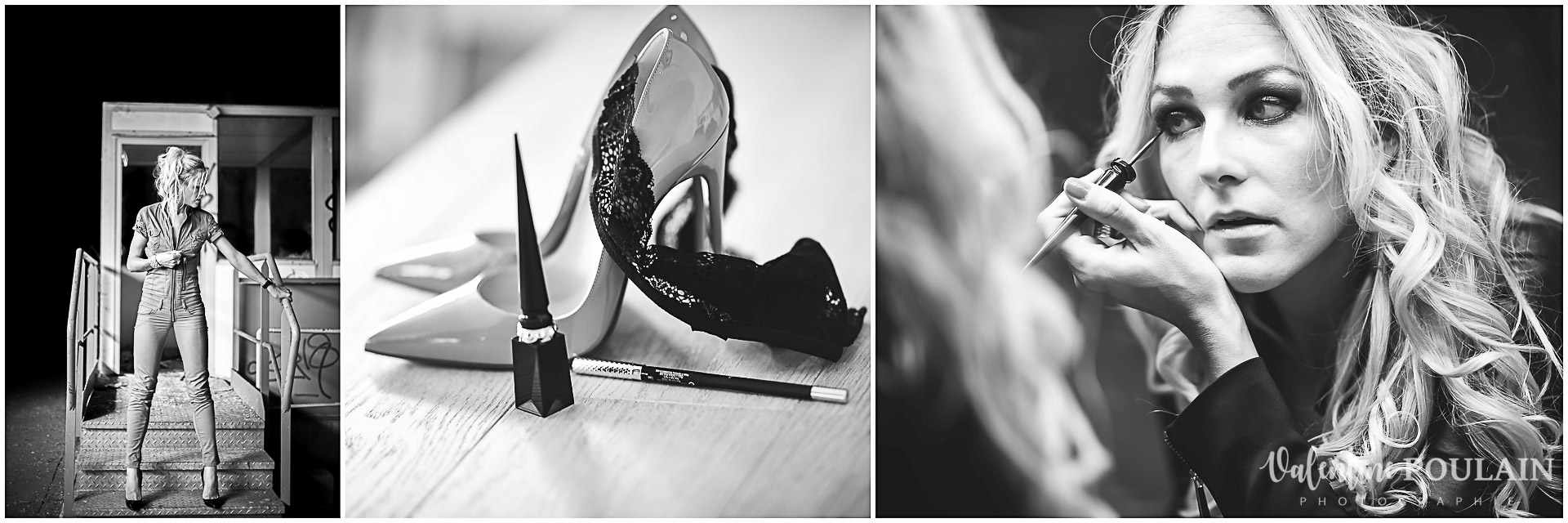 Shooting boudoir préparation - Valentine Poulain