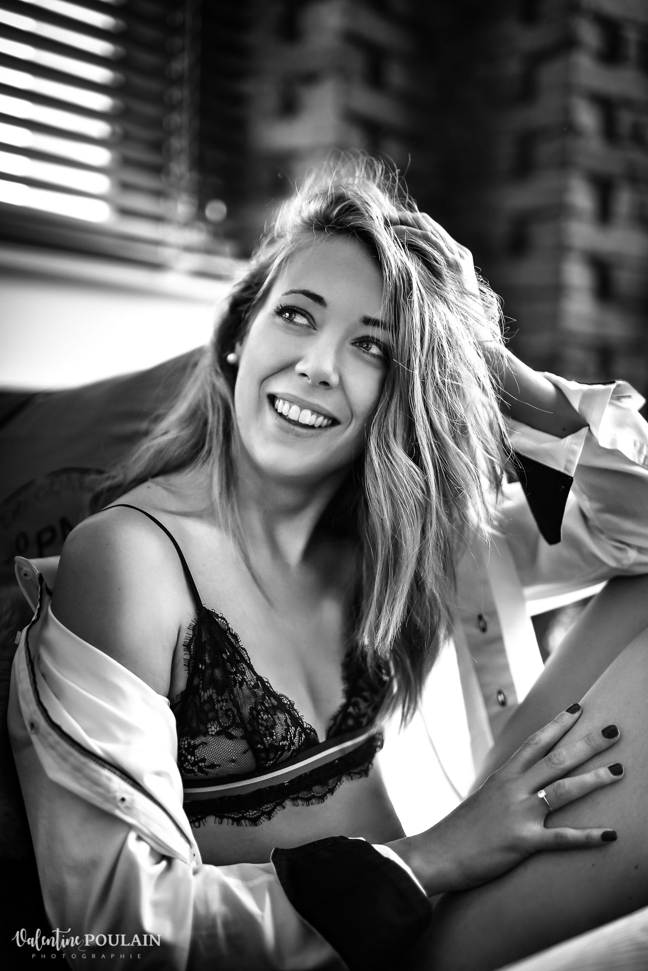 boudoir sexy glamour - Valentine Poulain