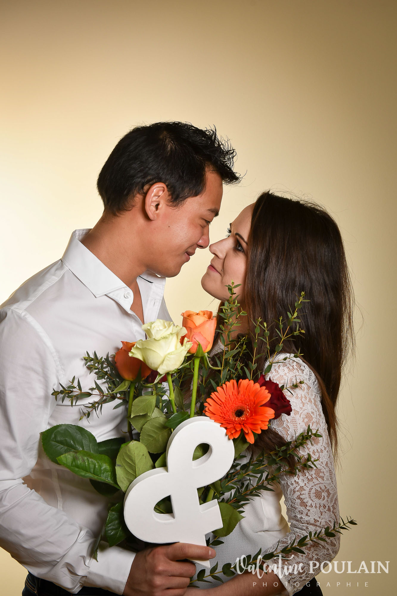Demande en mariage fleurs - Valentine-Poulain