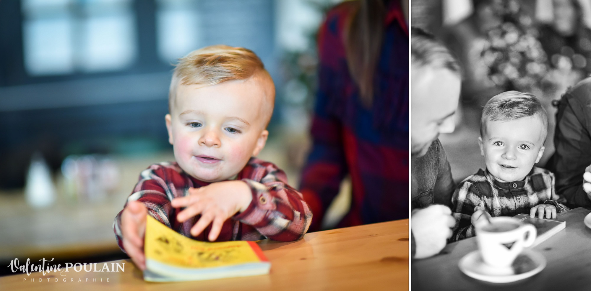 Shooting famille hiver Colmar lifestyle livre