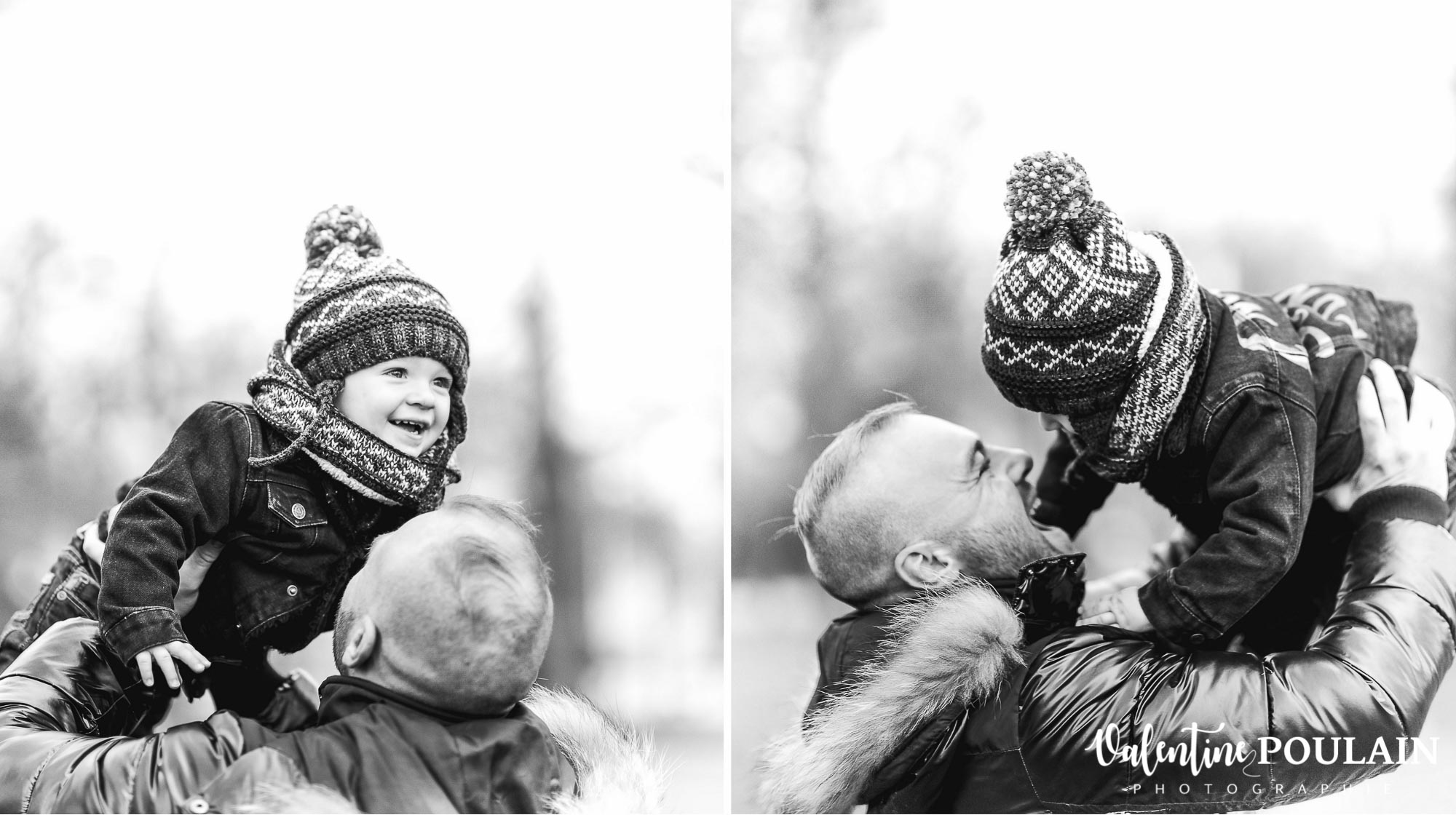 Shooting famille hiver Colmar lifestyle papa