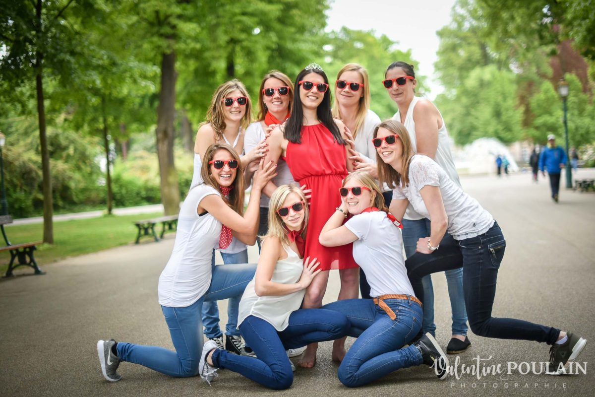 Shooting EVJF lunettes soleil - Valentine Poulain