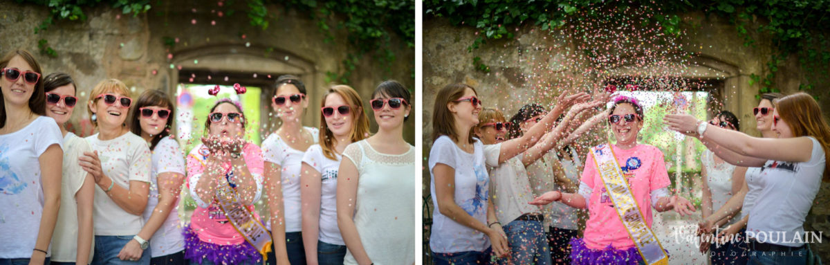 Shooting EVJF confettis - Valentine Poulain