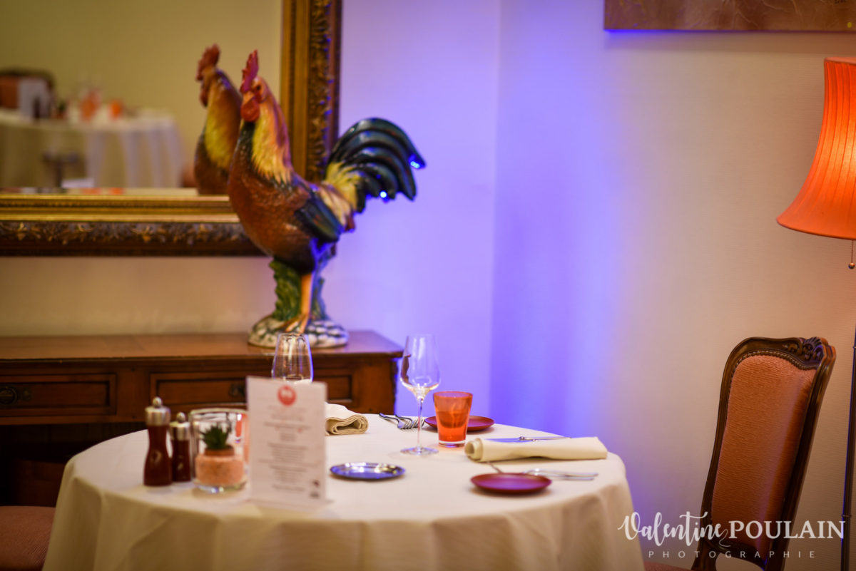 Shooting corporate La Palette Valentine Poulain table