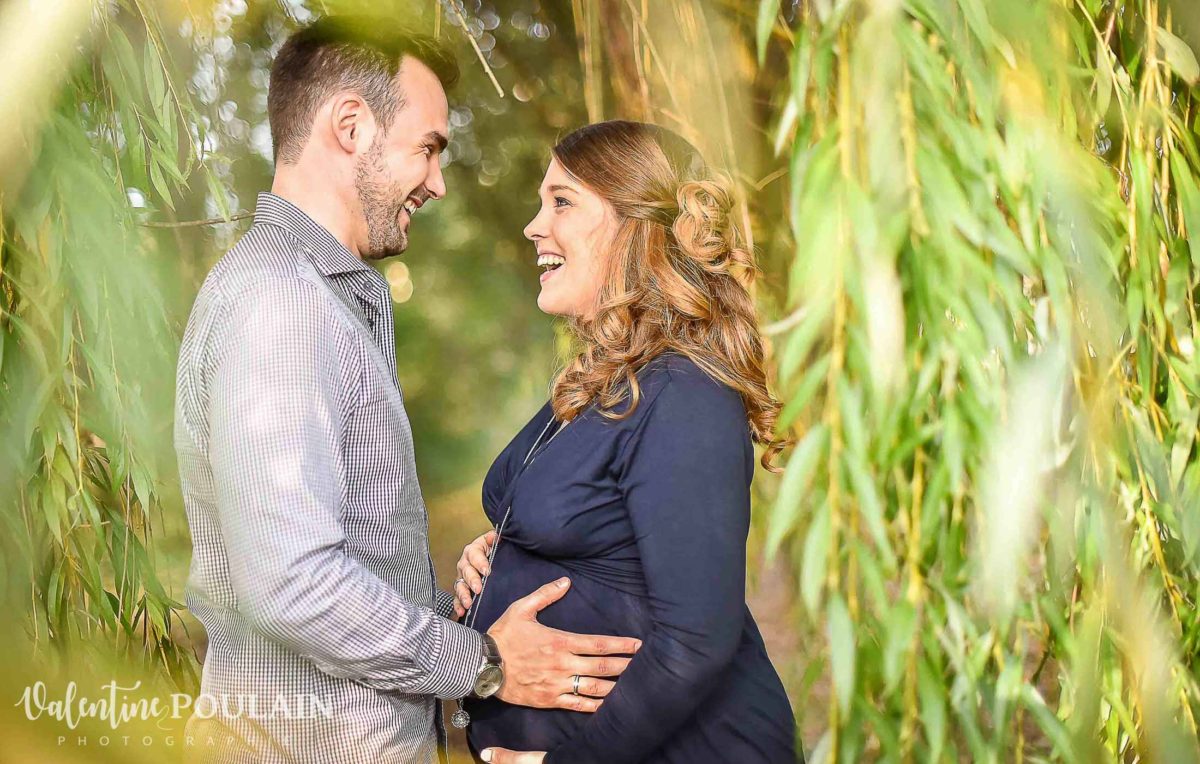 Photo fou-rire - Valentine Poulain grossesse