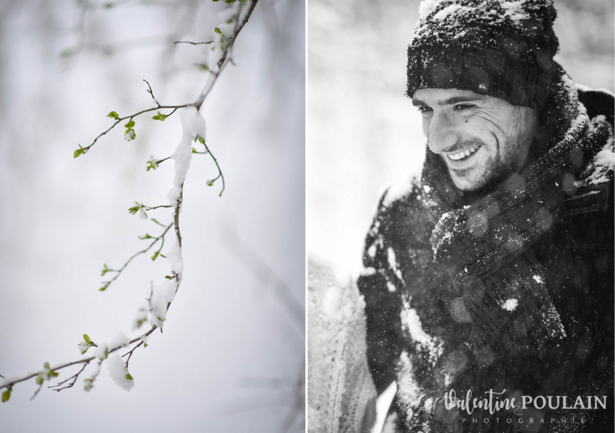 Shooting couple hivernal - Valentine Poulain Ben