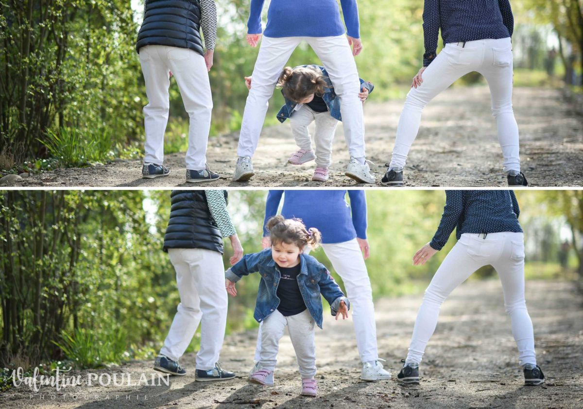 Shooting famille 4 générations femmes gambettes