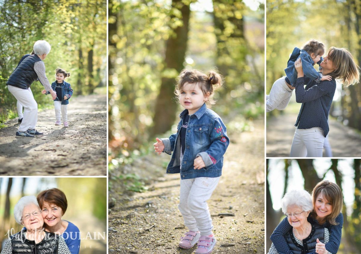 Shooting famille 4 générations femmes zoé