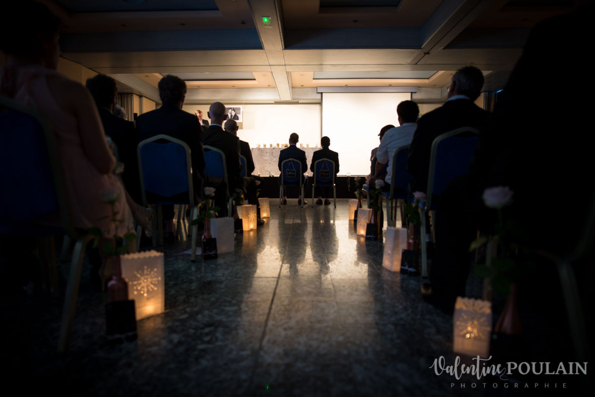 Il et il mariage couple homosexuel cérémonie