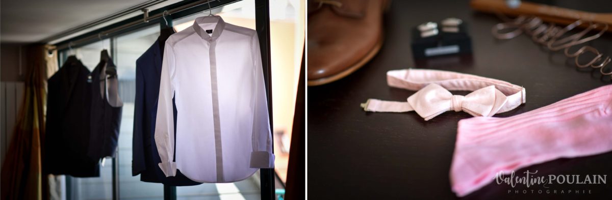 Il et il mariage couple homosexuel préparatifs
