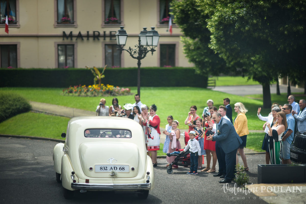 Mariage émotions famille arrivée - Valentine Poulain 