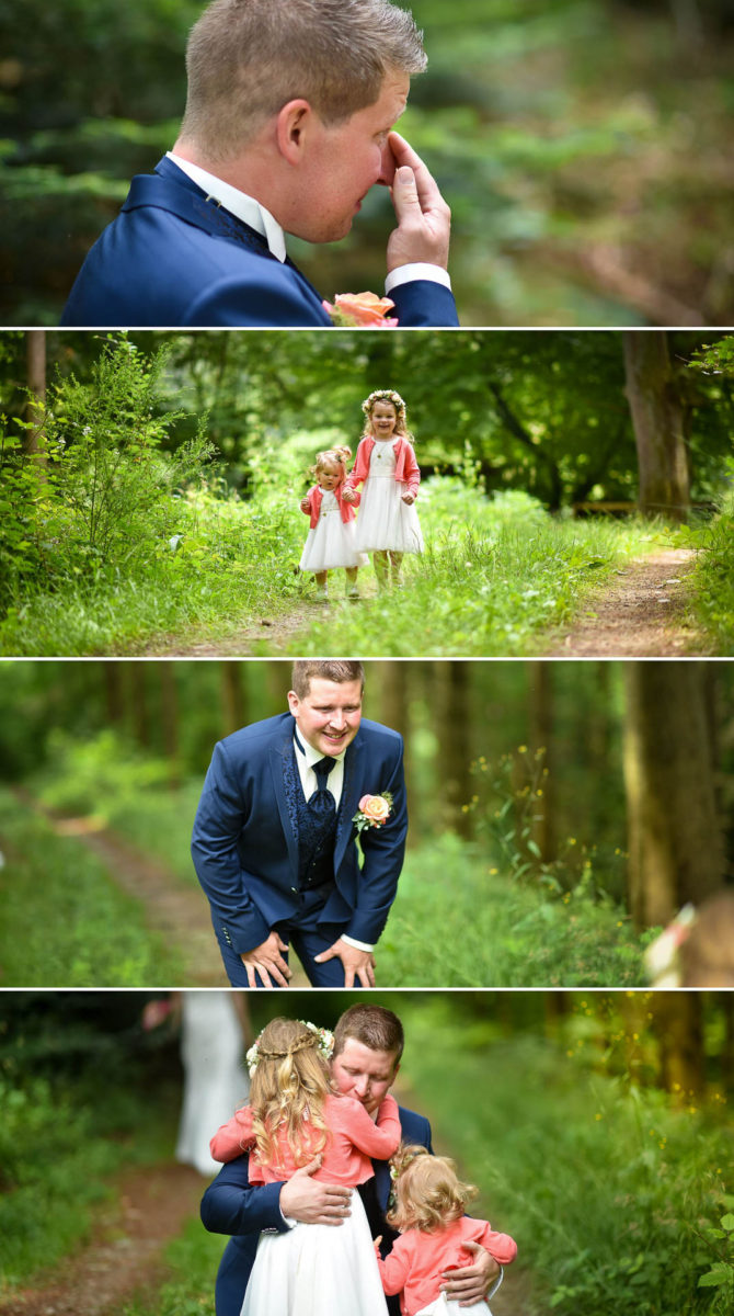 Mariage émotions filles père - Valentine Poulain