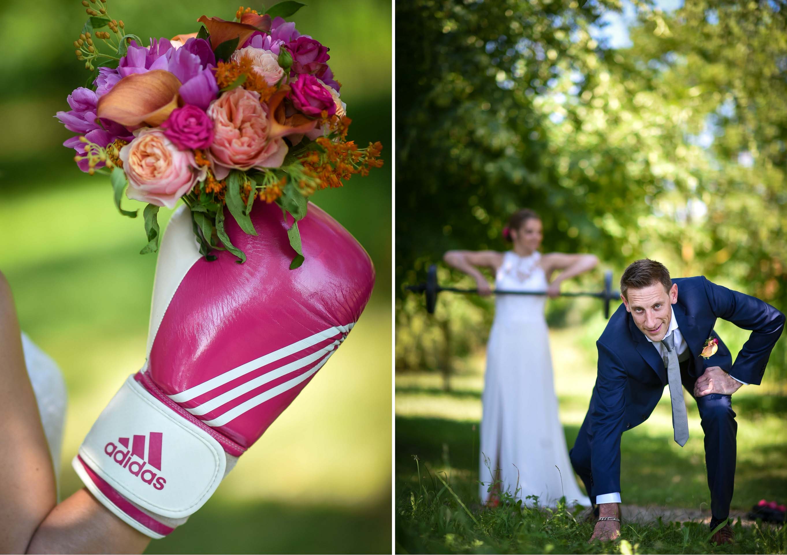 Mariage sportifs - Valentine Poulain bataille
