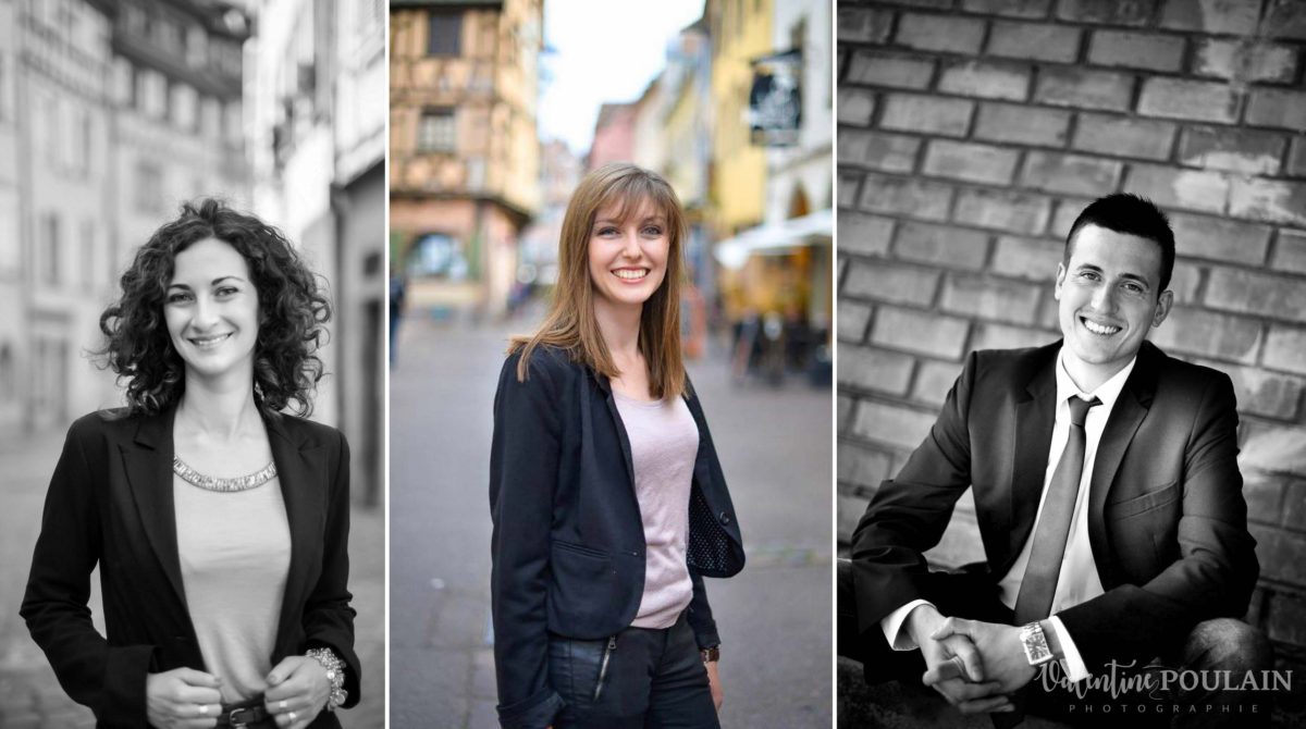 Portrait corporate extérieur - Valentine-Poulain pro