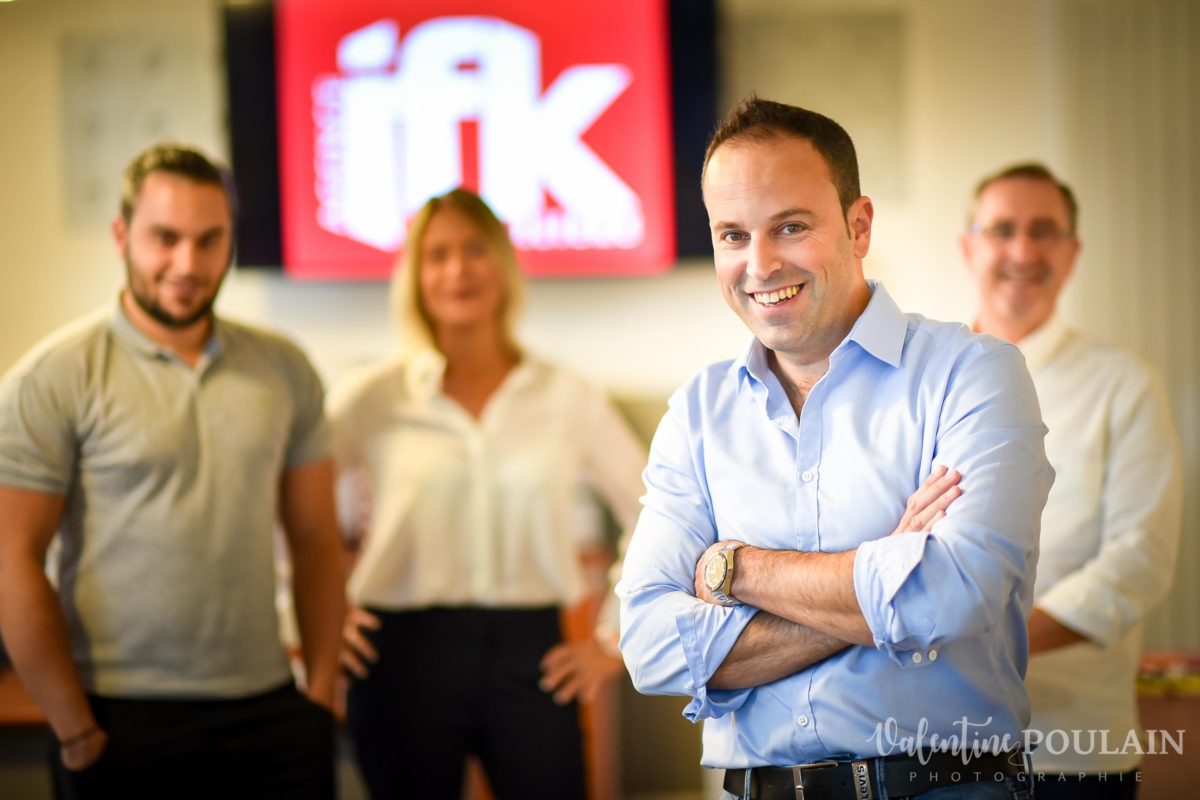 Portrait corporate in situ - Valentine-Poulain immobilier