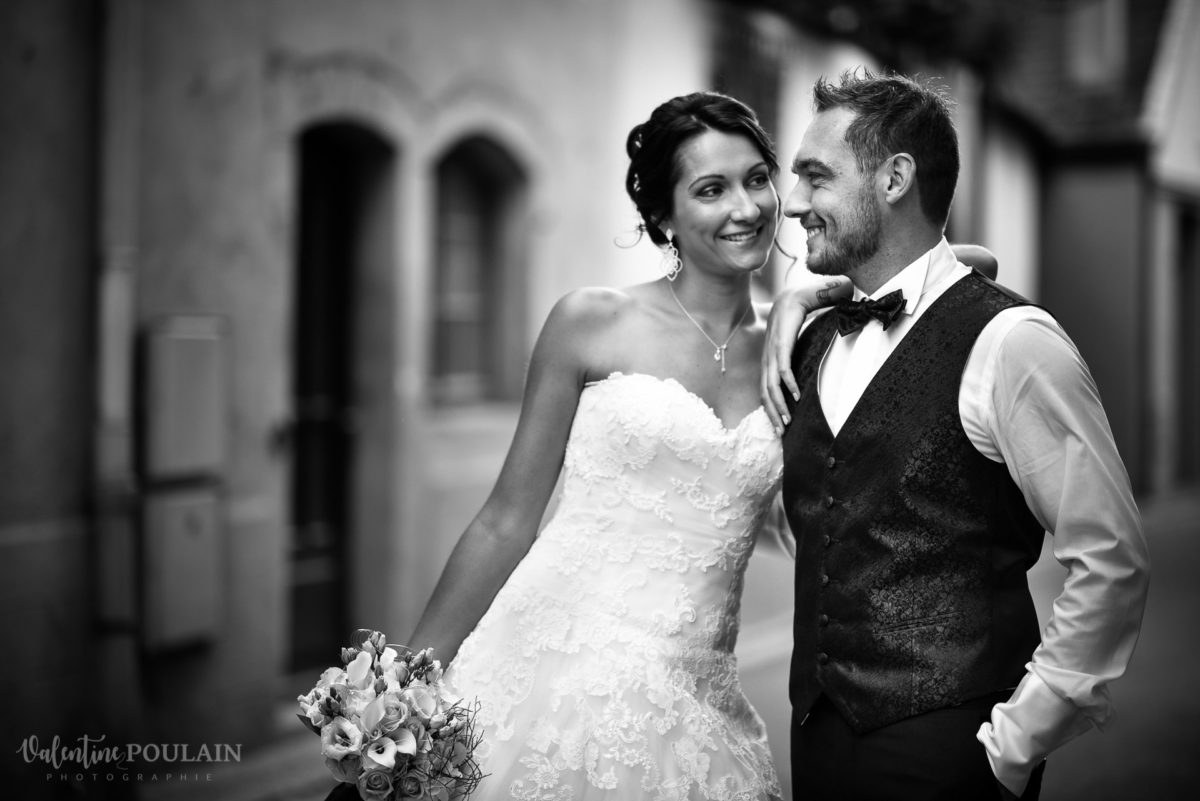 Mariage marin mer - Valentine Poulain couple