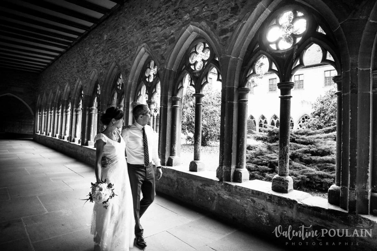 Mariage musée Unterlinden - Valentine Poulain cloître