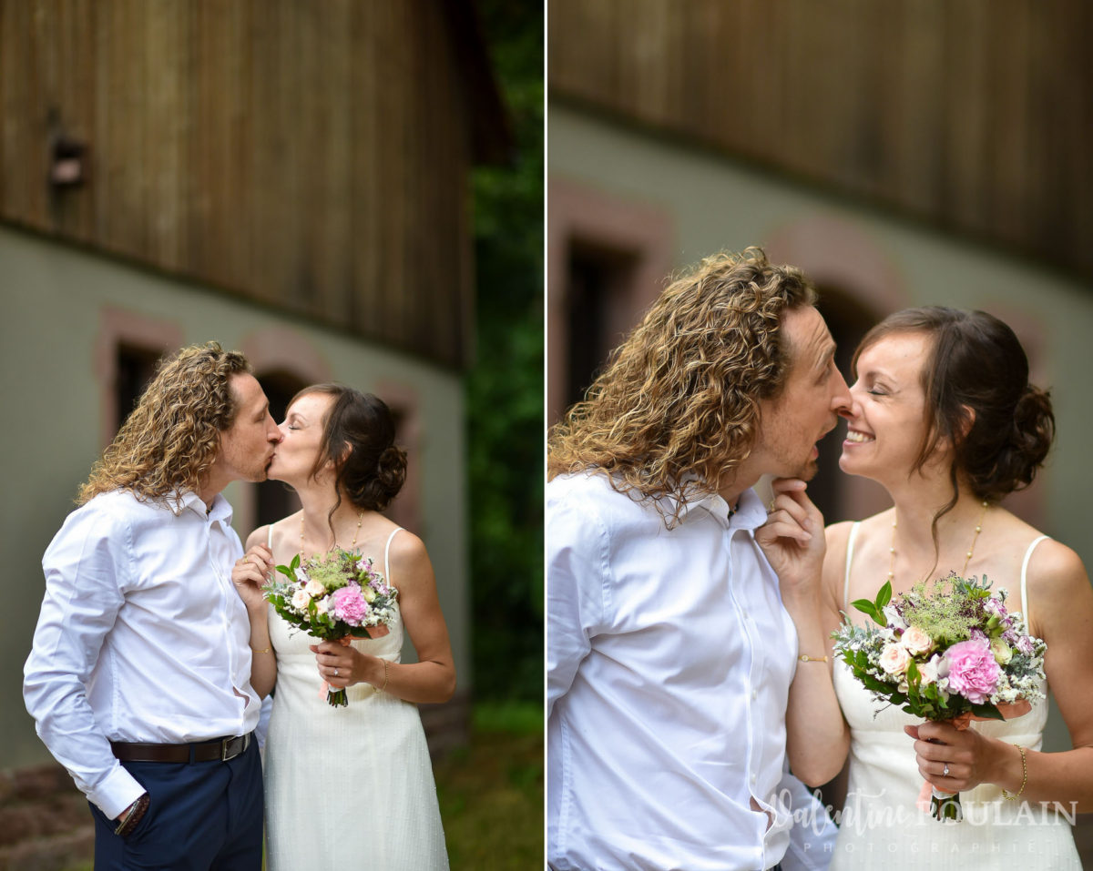 Mariage surprise - Valentine Poulain bisou