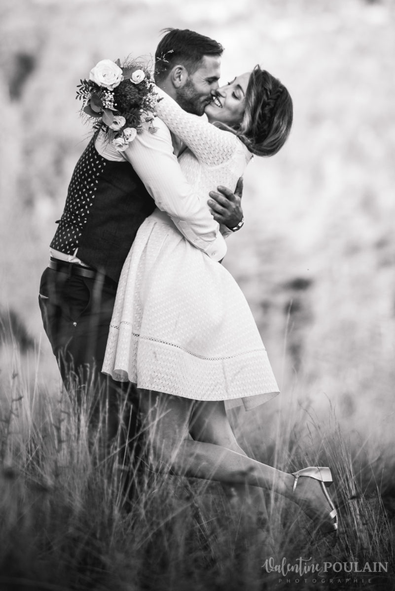 Mariage intimiste montagne - Valentine Poulain netb